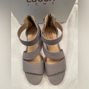 Brand new leather sandals
